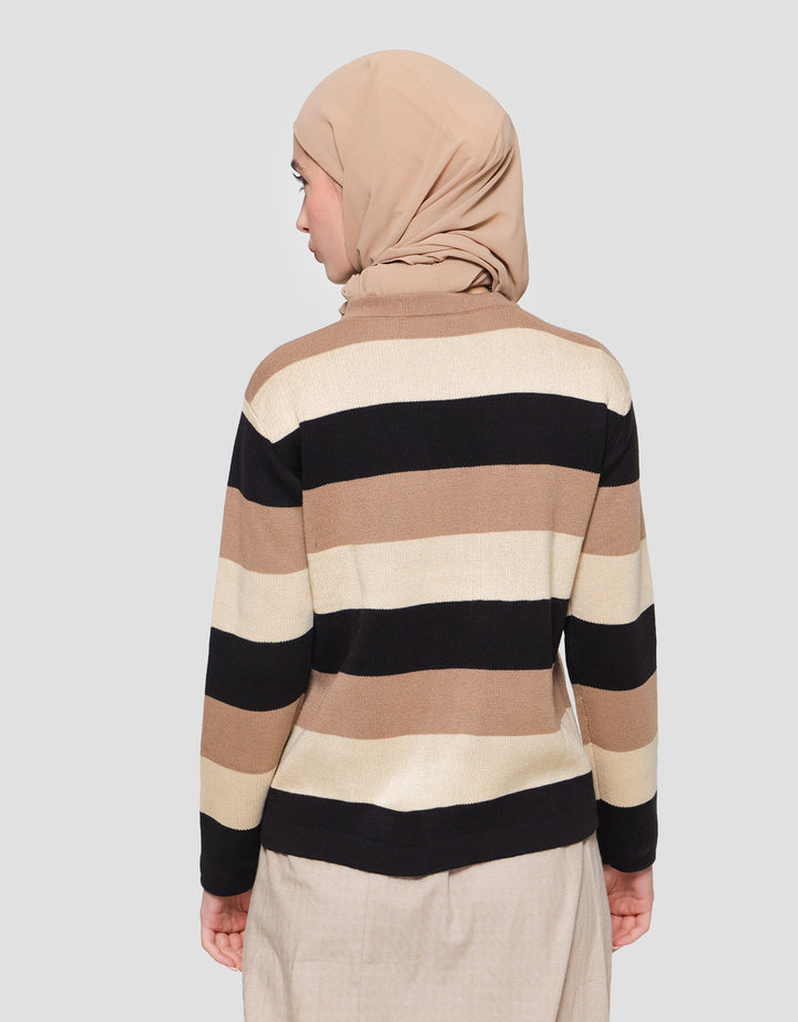 Annisa Strippy Down Cardigan Wanita
