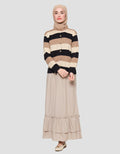 Annisa Strippy Down Cardigan Wanita