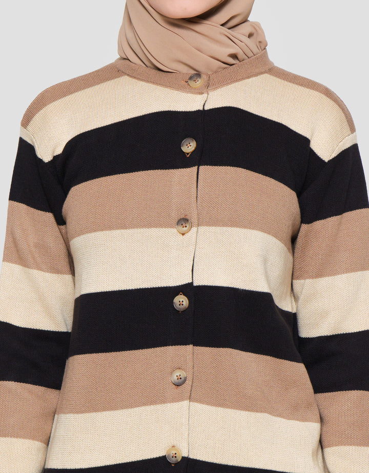 Annisa Strippy Down Cardigan Wanita