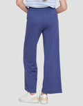 Nevada Terry Solid Wide Leg Relax Women's Long Pants