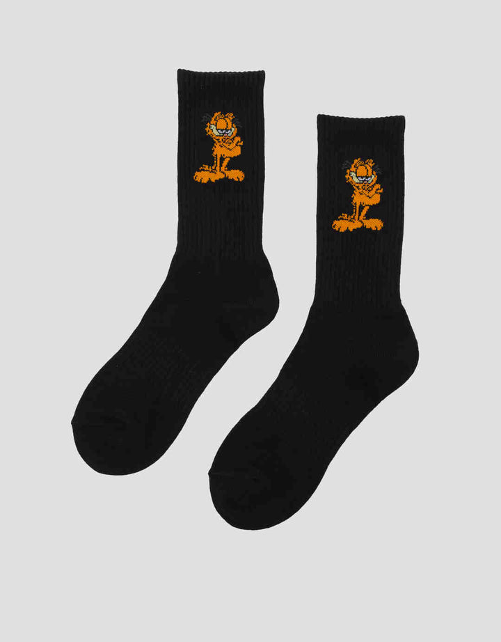 Nevada Garfield Pose Kaus Kaki Pria