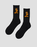 Nevada Garfield Pose Men's Socks