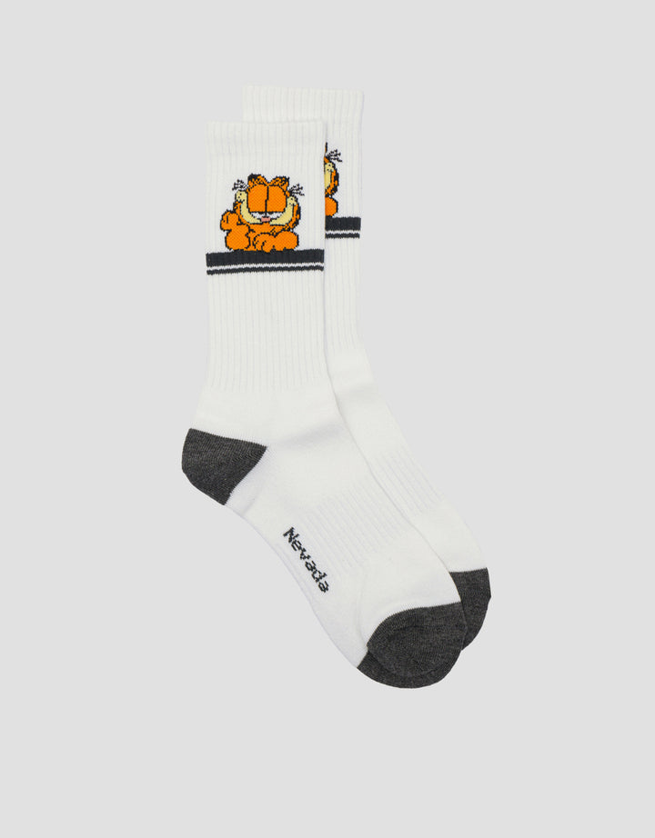 Nevada Long Face Garfield Kaus Kaki Pria