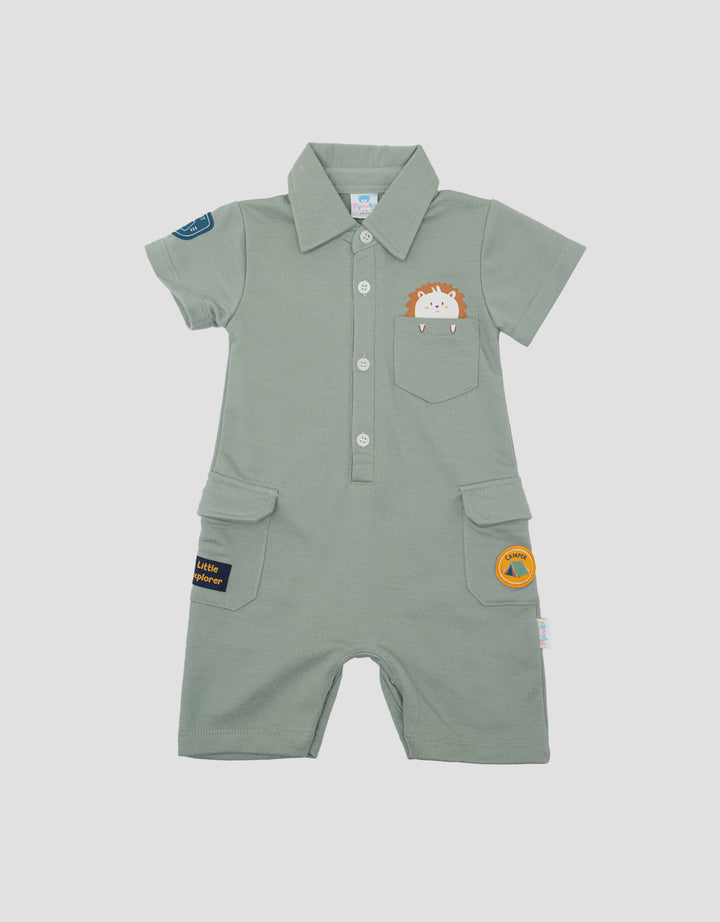 Pipiniko Forest Jumpsuit Anak Laki-laki