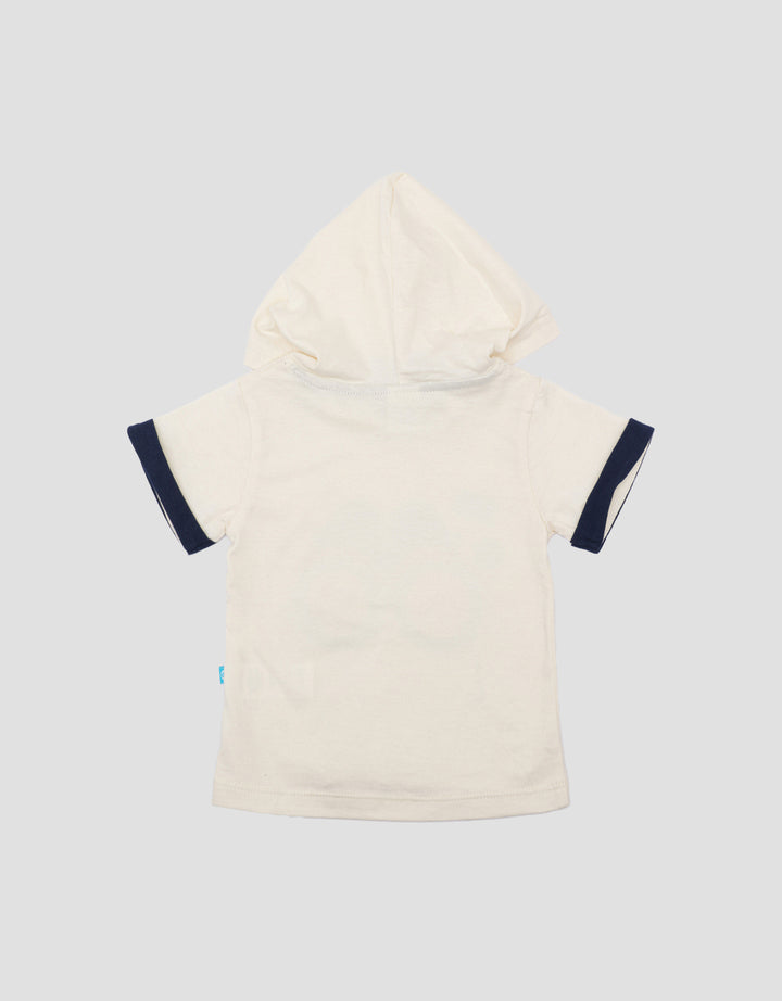 Pipiniko Teropong Print Kaos Hoodie Anak Laki-laki