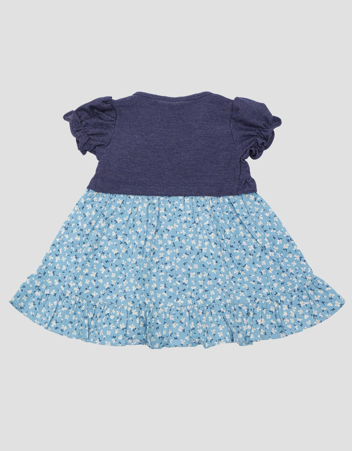Pipiniko Cardigan Floral Midi Dress Anak Perempuan