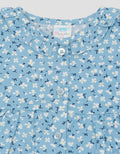 Pipiniko Floral Set Denim Anak Perempuan