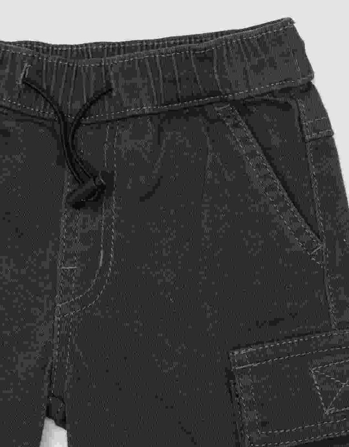 Pipiniko Big Pocket Jumpsuit Pendek Bayi Laki-Laki