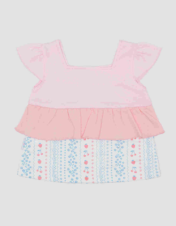 Pipiniko Fashion Cherry Berry Baby Girl T-shirt