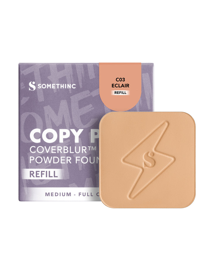 Somethinc Refill Copy Paste Coverblur Powder Foundation C03 Eclair