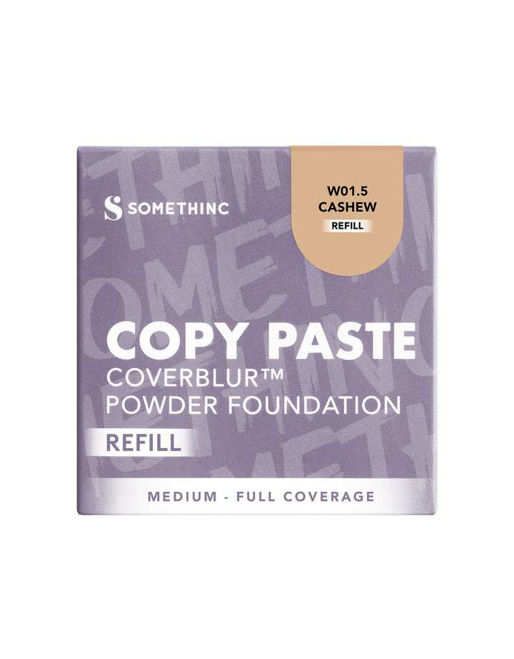 Somethinc Refill Copy Paste Coverblur Powder Foundation W015 Cashew