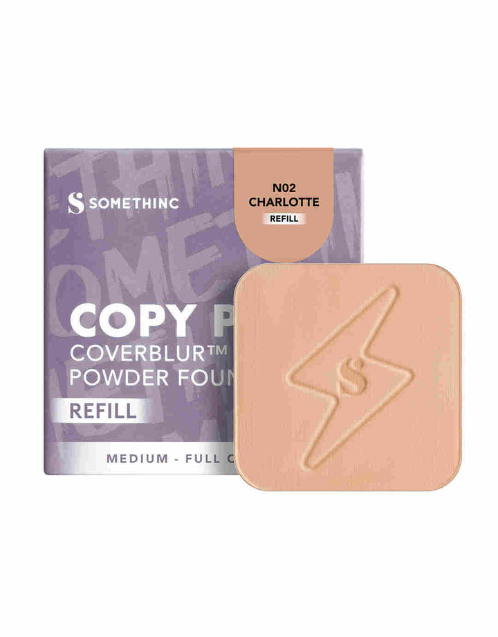 Somethinc Refill Copy Paste Coverblur Powder Foundation N02 Charlotte
