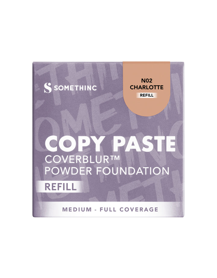 Somethinc Refill Copy Paste Coverblur Powder Foundation N02 Charlotte