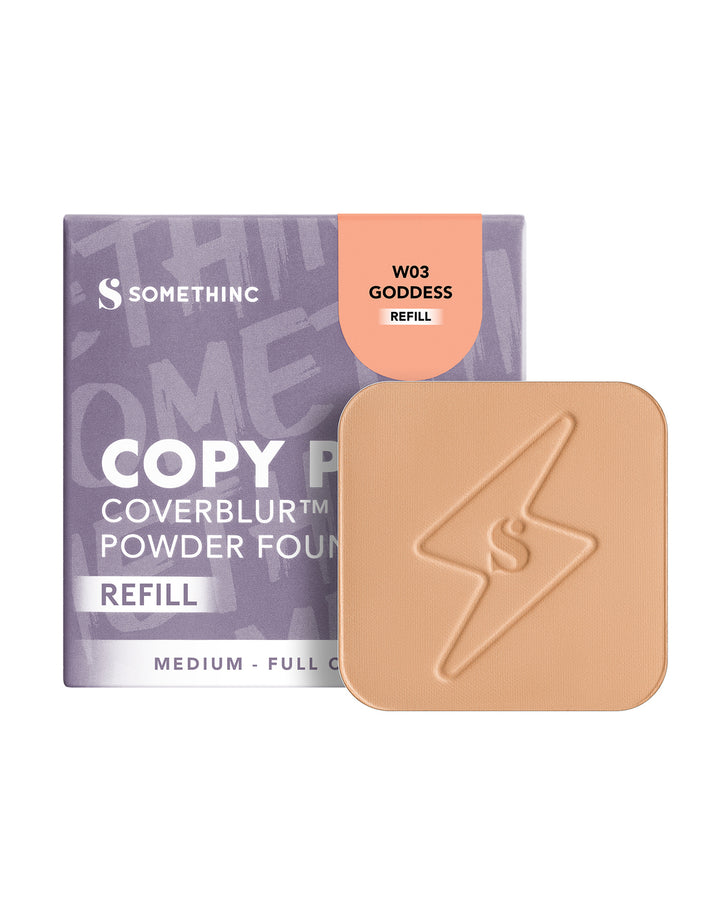 Somethinc Refill Copy Paste Coverblur Powder Foundation W03 Goddess