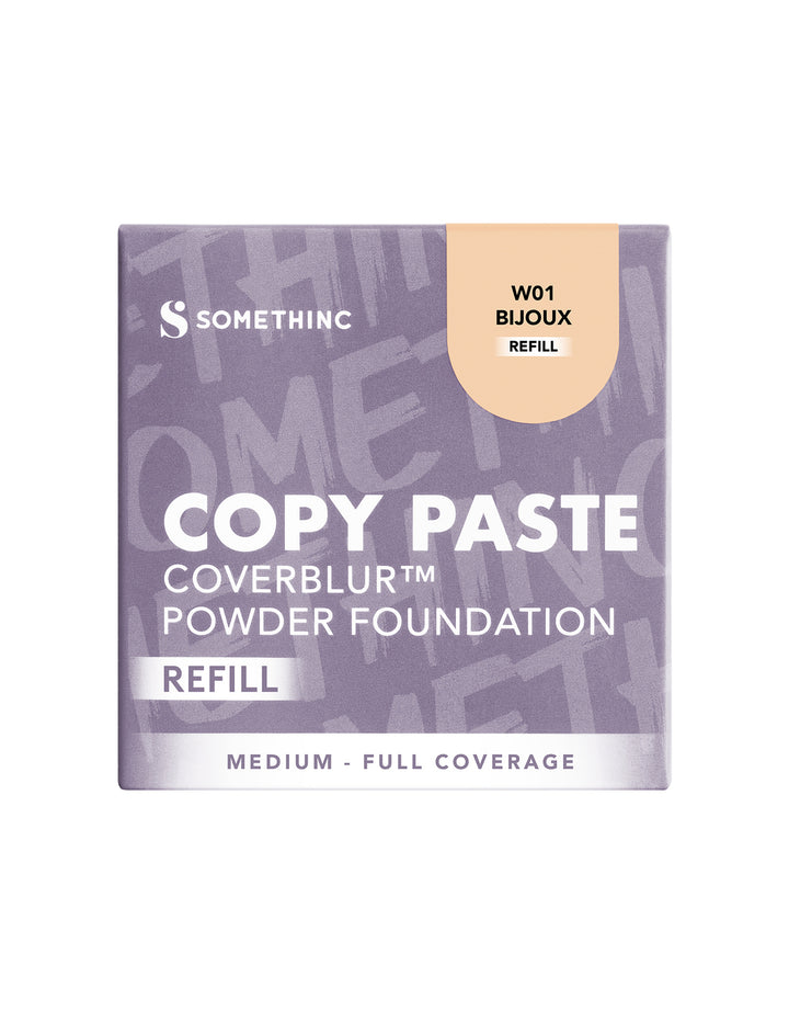 Somethinc Refill Copy Paste Coverblur Powder Foundation W01 Bijoux