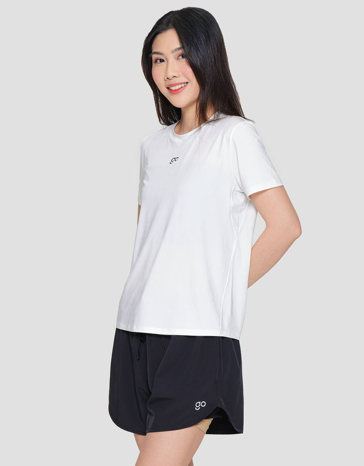 Suko Logo Sport Kaos Olahraga Wanita