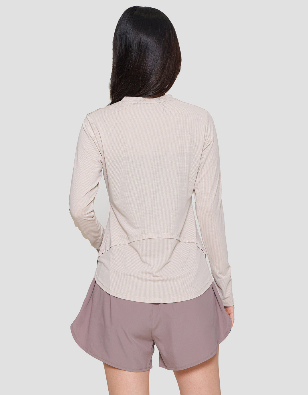 Suko Sports Kaos Kerah Bulat Lengan Panjang Wanita