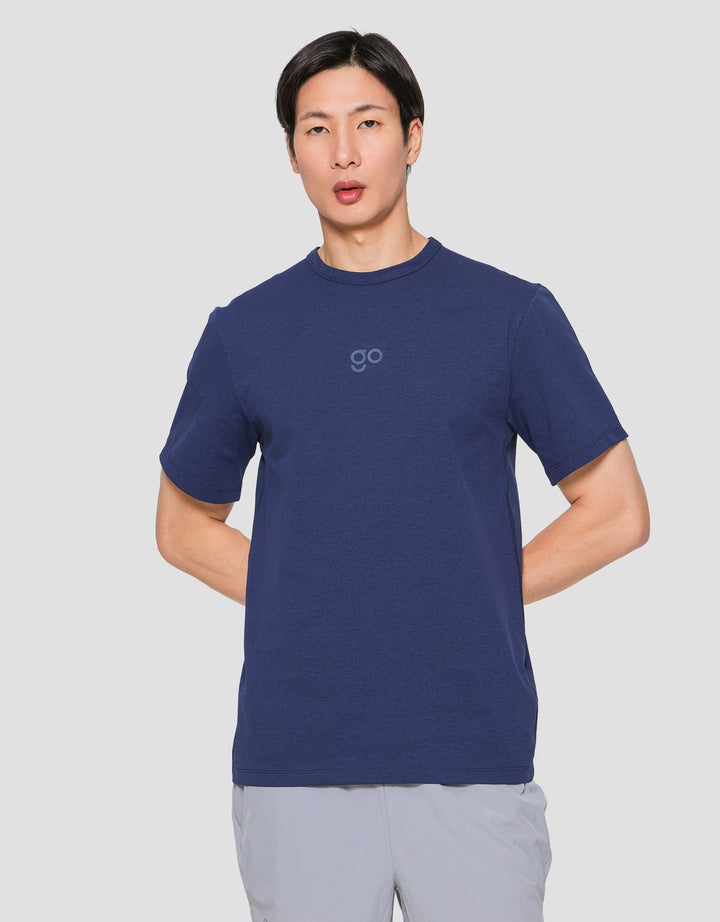 Suko Sports Kerah Bulat Lengan Pendek Kaos Pria