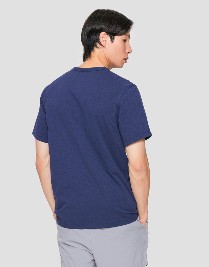 Suko Sports Kerah Bulat Lengan Pendek Kaos Pria