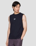 Suko Men's Sleeveless Round Collar T-Shirt