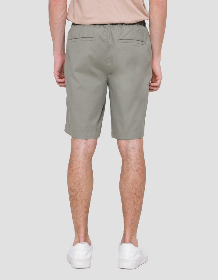 Cole Solid Cotton Bermuda Men's Shorts