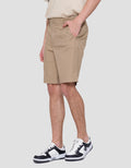 Cole Solid Cotton Bermuda Celana Pendek Pria