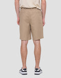 Cole Solid Cotton Bermuda Celana Pendek Pria