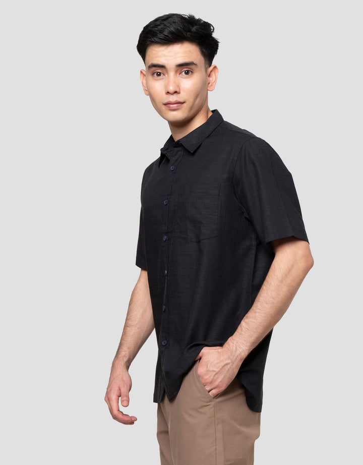 Cole Regular Slubh Men's Short Sleeve Shirt