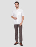 Cole Regular Slubh Men's Short Sleeve Shirt