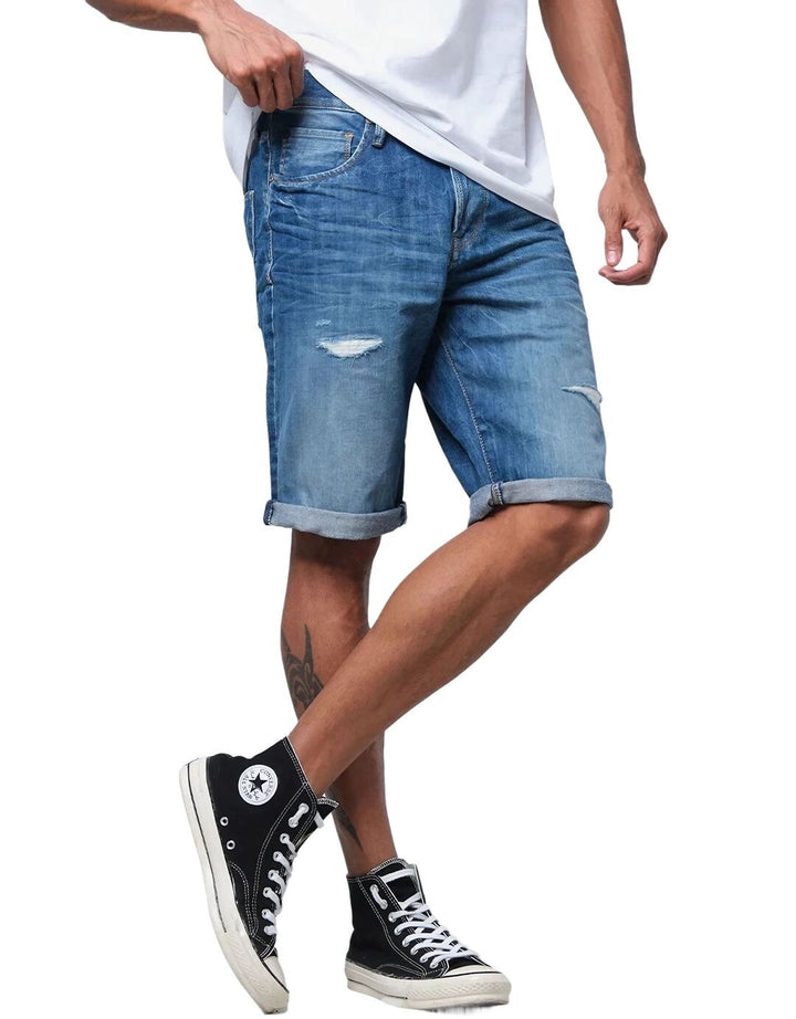 Bombboogie Celana Polos Biru Muda Pria