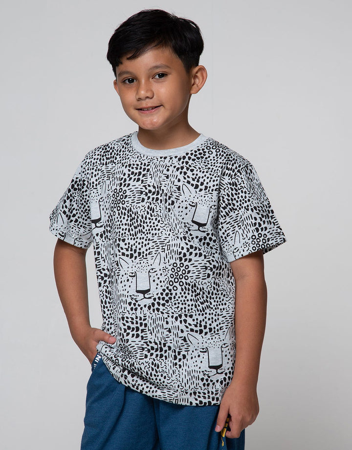 Aero Short Sleeve Leopard T-Shirt