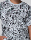 Aero Short Sleeve Leopard T-Shirt