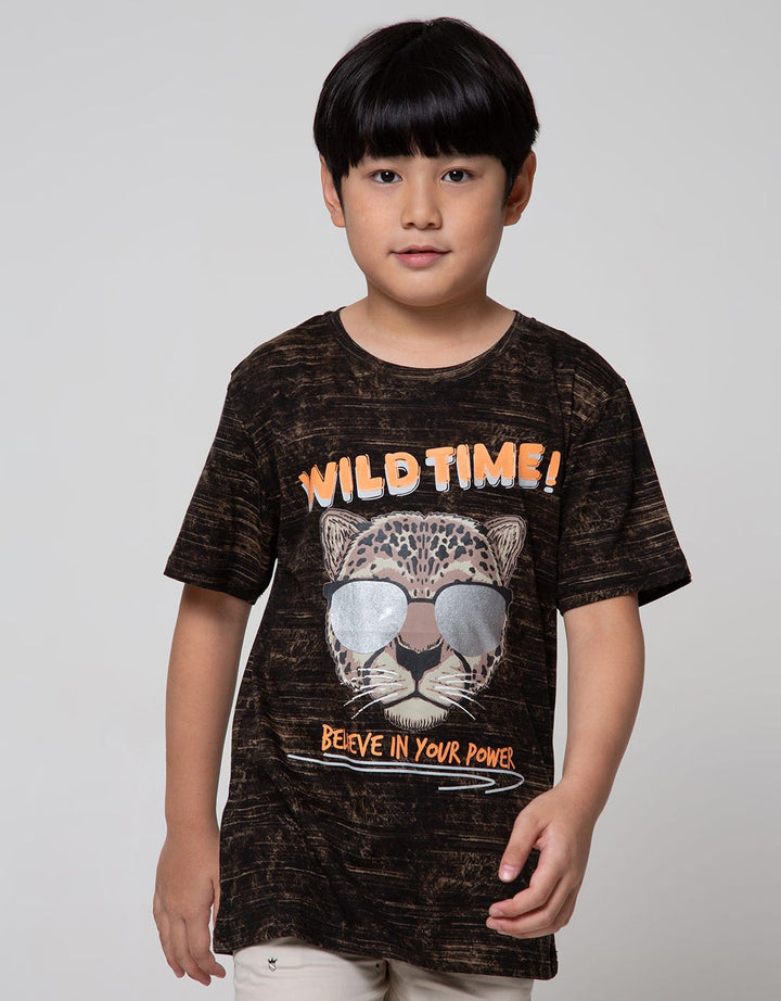 Aero Short Sleeve FullPrint Regu Tiedye Sunglass Leopard