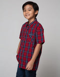 Aero Short Sleeve Shirt Reguler Check Board