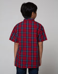 Aero Short Sleeve Shirt Reguler Check Board