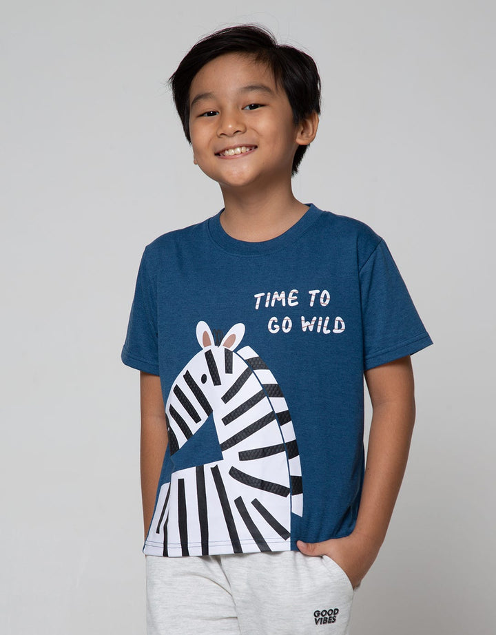 Little M Short Sleeve T-Shirt Best Buy Zebra