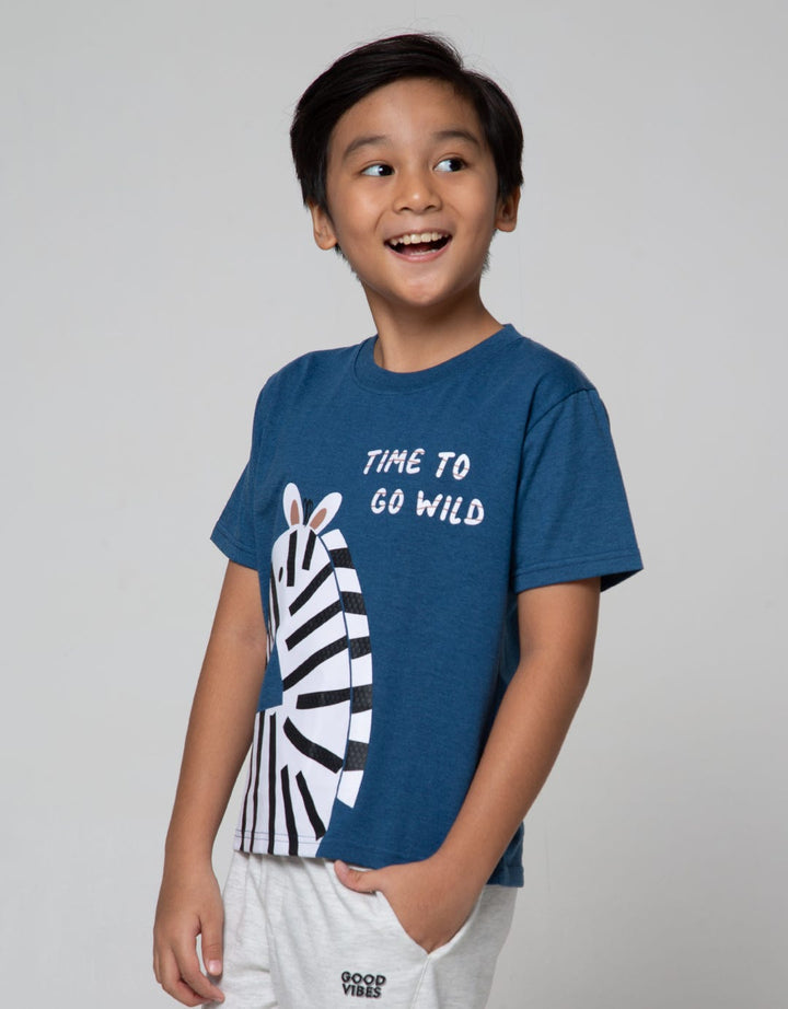Little M Short Sleeve T-Shirt Best Buy Zebra