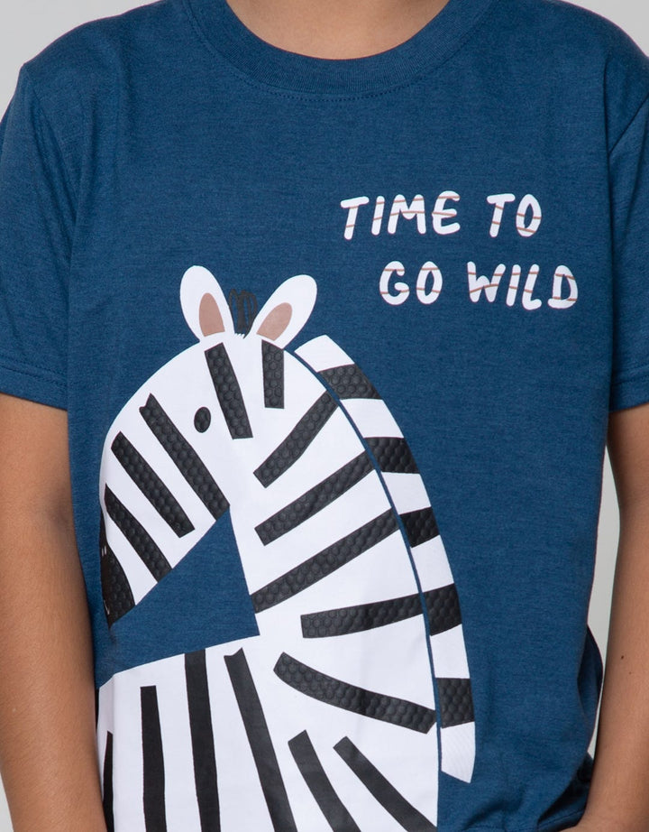 Little M Short Sleeve T-Shirt Best Buy Zebra