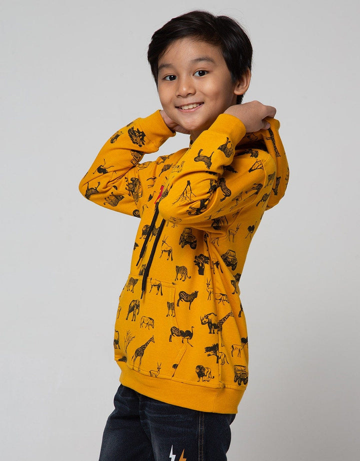 Aero Sweatshirt Knitting Hoody Regu Road Trip