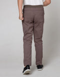 Nevada Pants Woven Long Pants Rib Basic Stretch