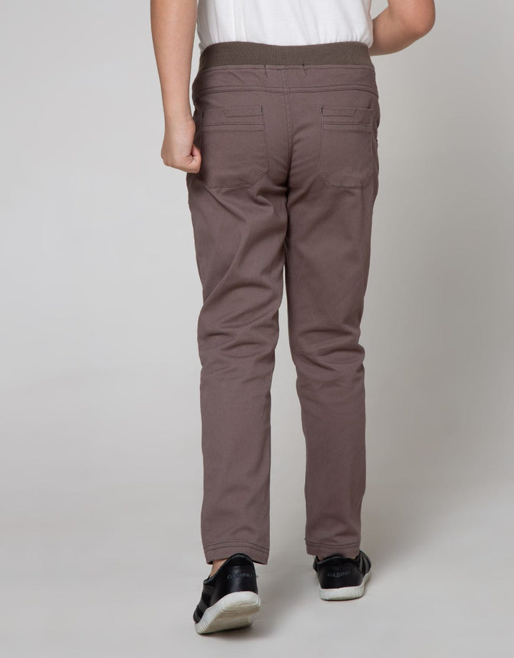 Nevada Pants Woven Long Pants Rib Basic Stretch