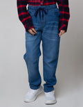 Nevada Denim Long Pants Stretch Rubber