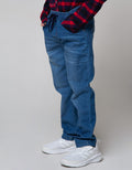 Nevada Denim Long Pants Stretch Rubber