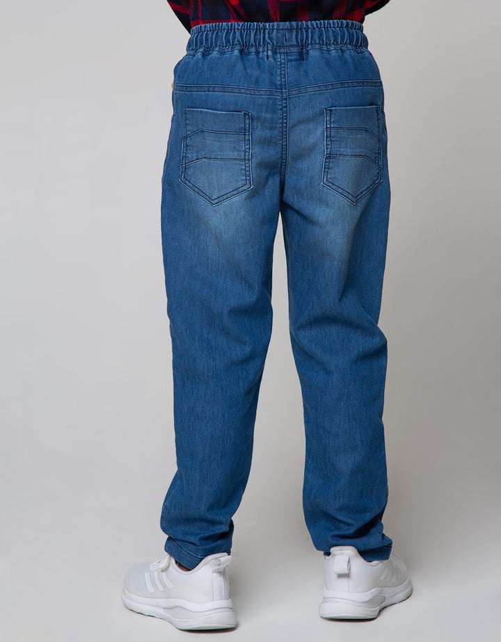 Nevada Denim Long Pants Stretch Rubber