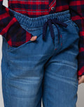 Nevada Denim Long Pants Stretch Rubber