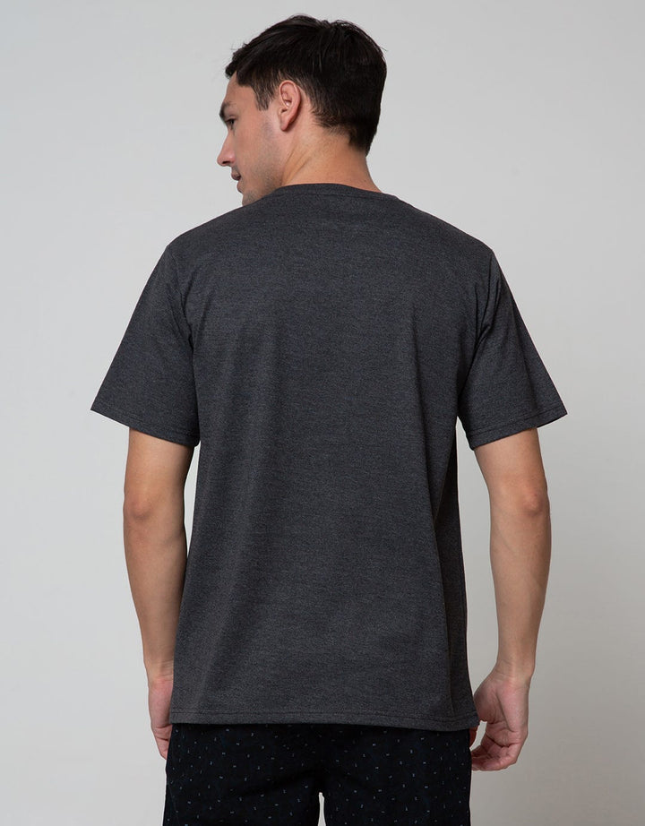 T Zone Short Sleeve T-Shirt Pocket Basic Tee Tone On Tone Kipb:White:S:Solid:Ss T-Shirt