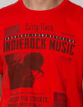 Cardinal Jeans T-Shirt Oblong Print Indierock