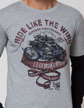 Cardinal Jeans Ride Like The Wind Long Sleeve T-Shirt