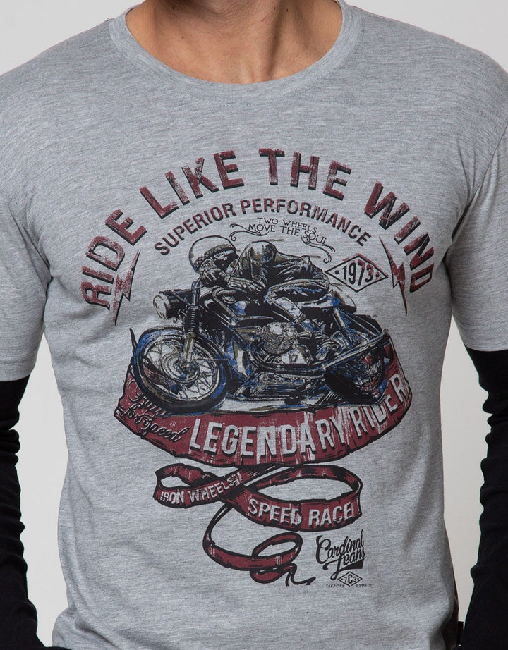 Cardinal Jeans Ride Like The Wind Short Sleeve T-Shirt