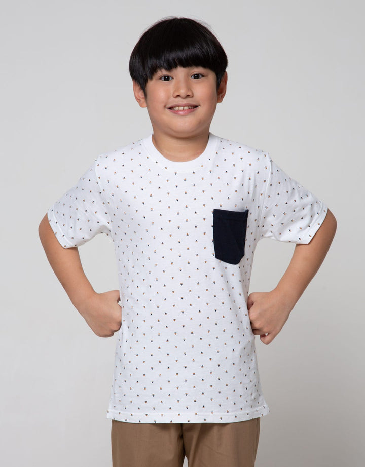Nevada Short Sleeve T-Shirt Geometri W Pocket
